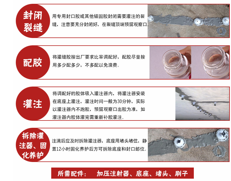 灌縫膠如何施工？有哪些注意事項？