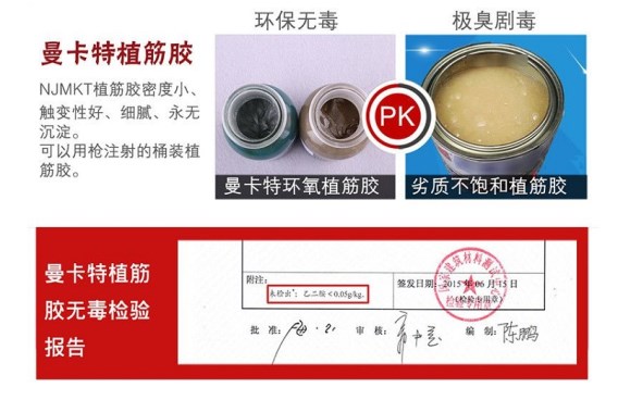 劣質(zhì)植筋膠僅極臭劇毒，還可能會拖延你的工期！